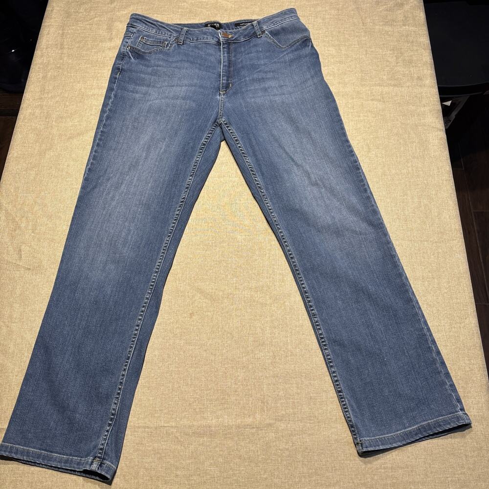 womans jeans size 14 Lexington Straight By Jones New York Jeans Strechy
